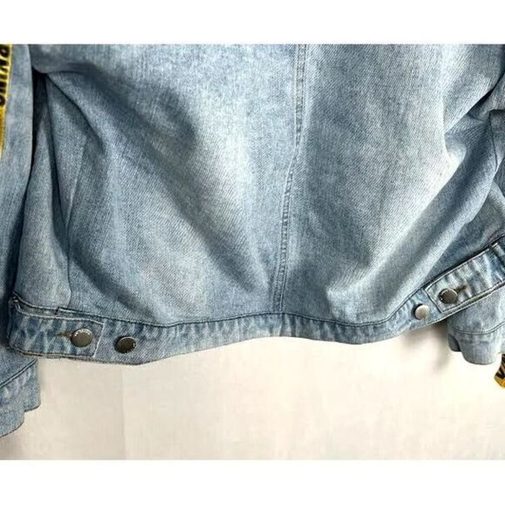 VMade 24/7 Women's Denim Streetwear Jacket SZ S Trucker M1 Denim Zipper Sleeves - Picture 7 of 10